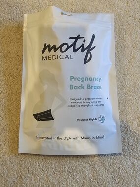 Motif Medical Pregnancy Back Brace - Medium